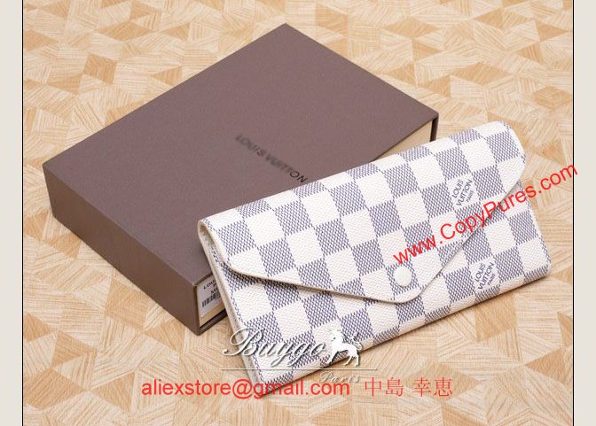 ルイヴィトン2012年新作ヴィトン財布ダミエアズールファスナー長札長財布ポルトフォイユオリガミ ロンN60139